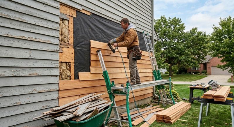 Wood Siding Replacement in Mount Juliet, TN