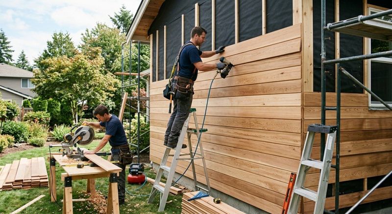 Wood Siding Service in White House, TN